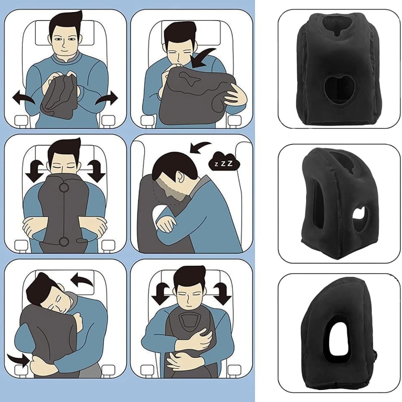 (🌞Summer Promotion 70% OFF)✈️Inflatable Travel Pillow