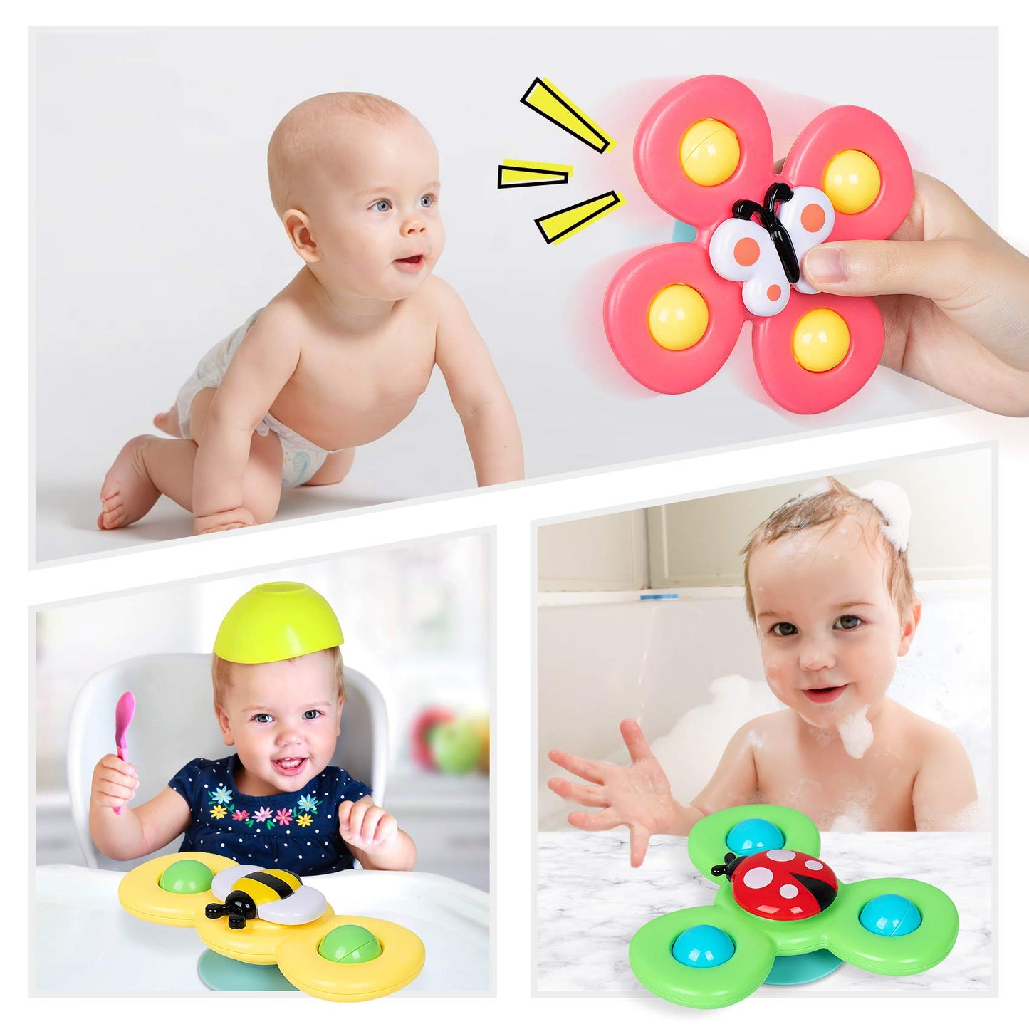 🧩Christmas Hot Sale🔥Suction Cup Spinner Toys