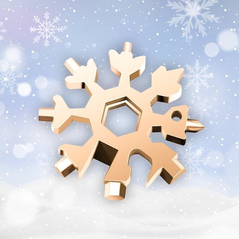 🎅Early Xmas Sale - Save 50% OFF🎁18-in-1 Snowflake Multi-tool