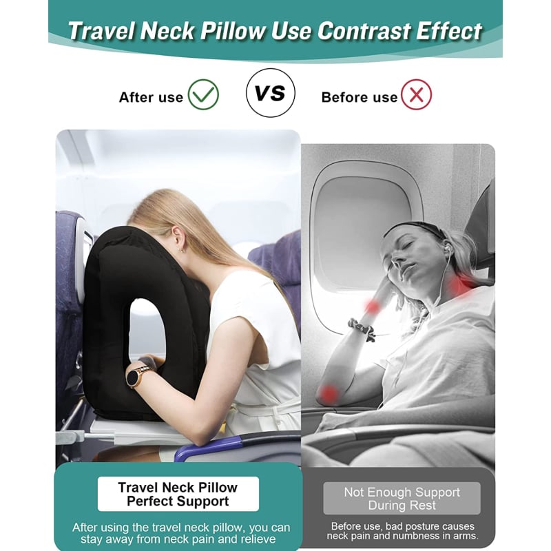 (🌞Summer Promotion 70% OFF)✈️Inflatable Travel Pillow