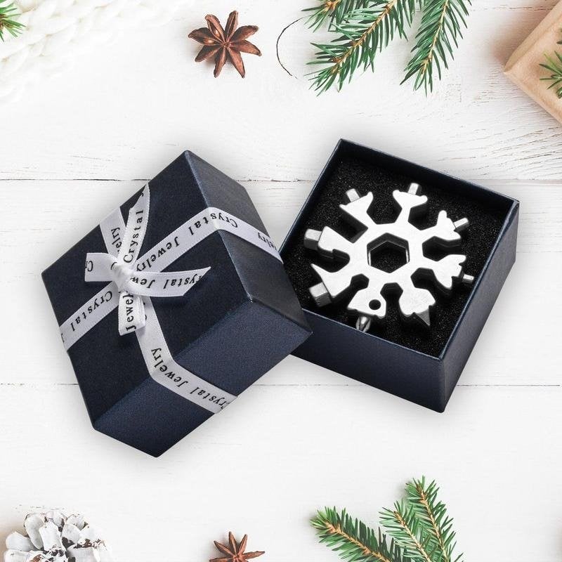 🎅Early Xmas Sale - Save 50% OFF🎁18-in-1 Snowflake Multi-tool