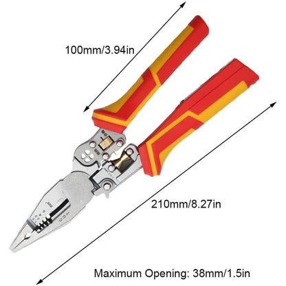 🧰8-in-1 multifunctionele draadstripper met stroommeting